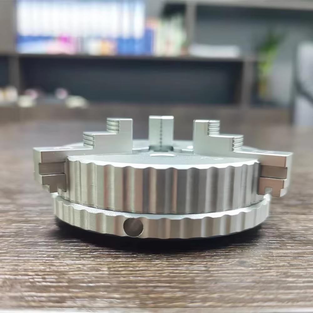 Wysokiej Precyzji Miniaturowy Imadło Stołowe z Uchwytem 3-Szczękowym, Uchwyt Maszynowy ze Stopu Aluminium do Frezowania, Wiercenia i Prac Precyzyjnych