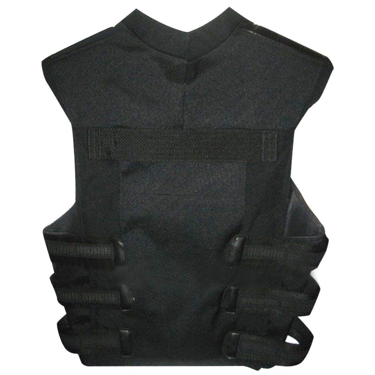 The Punisher Stagione 2 Jon Bernthal Gilet in vera pelle nera da uomo | Gilet da castello Punisher Frank