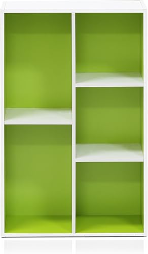 Miniatura 87 de Furinno - Estantería de cubos de 2 niveles serie Luder para libros y almacenamiento, color roble francés Roble francés,Pino