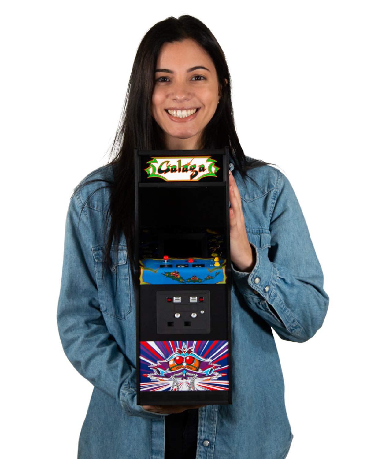 Buy Quarter Arcades Official Galaga 1/4 Sized (17 Inches Tall) Mini