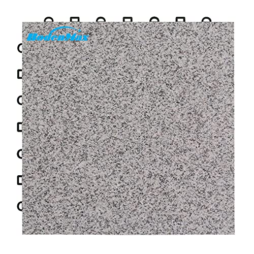 BodenMax natuursteen click graniet tegels | Klassiek-Model | 30cm x 30cm | 8 tegels = 0,72m² | geschikt voor binnen en buiten gebruik: balkon, terras, tuin, zwembad, sauna - Image 7