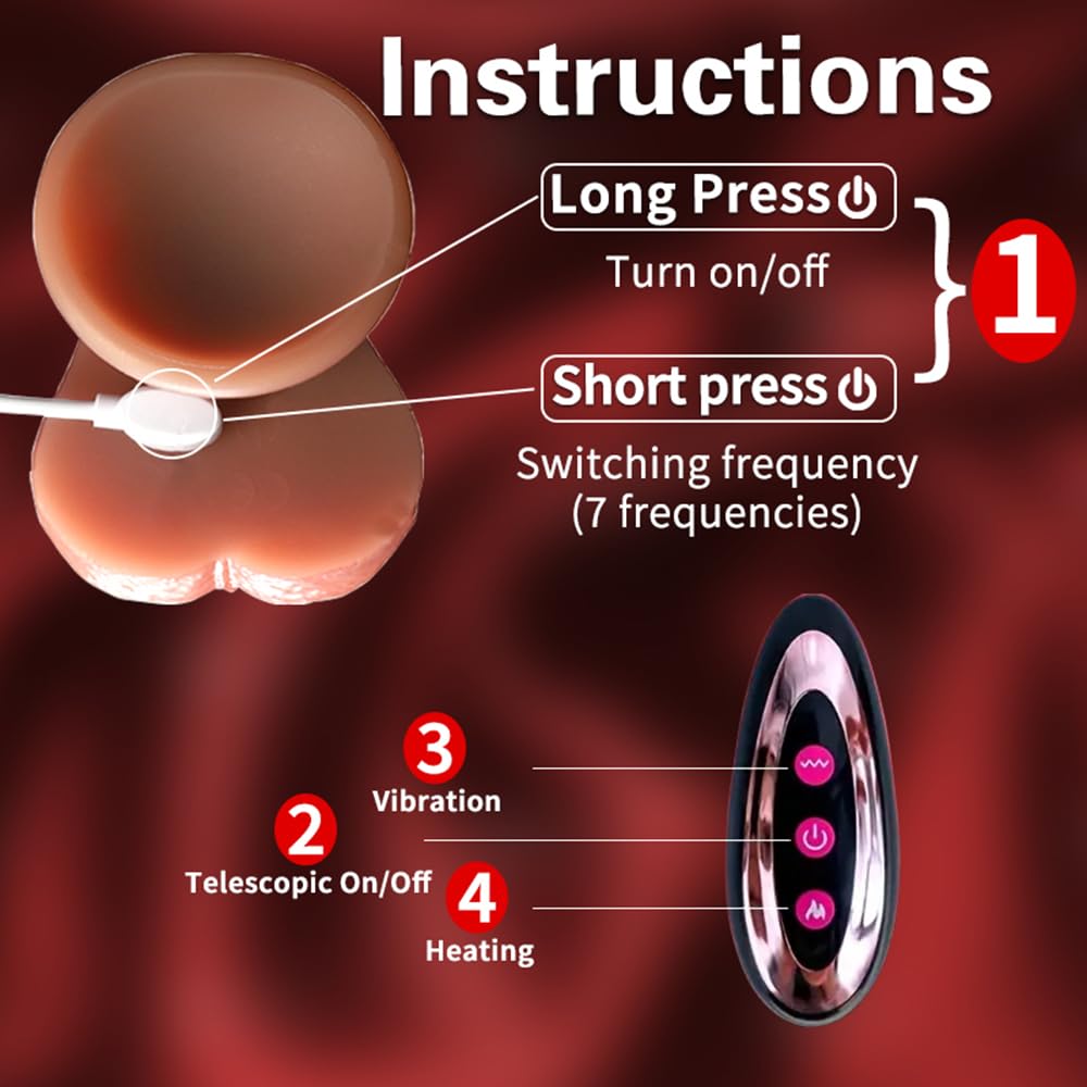 Vibratore a spirale, diametro 6 cm, telescopico, in silicone, dildo, dildo con base, modello XXL