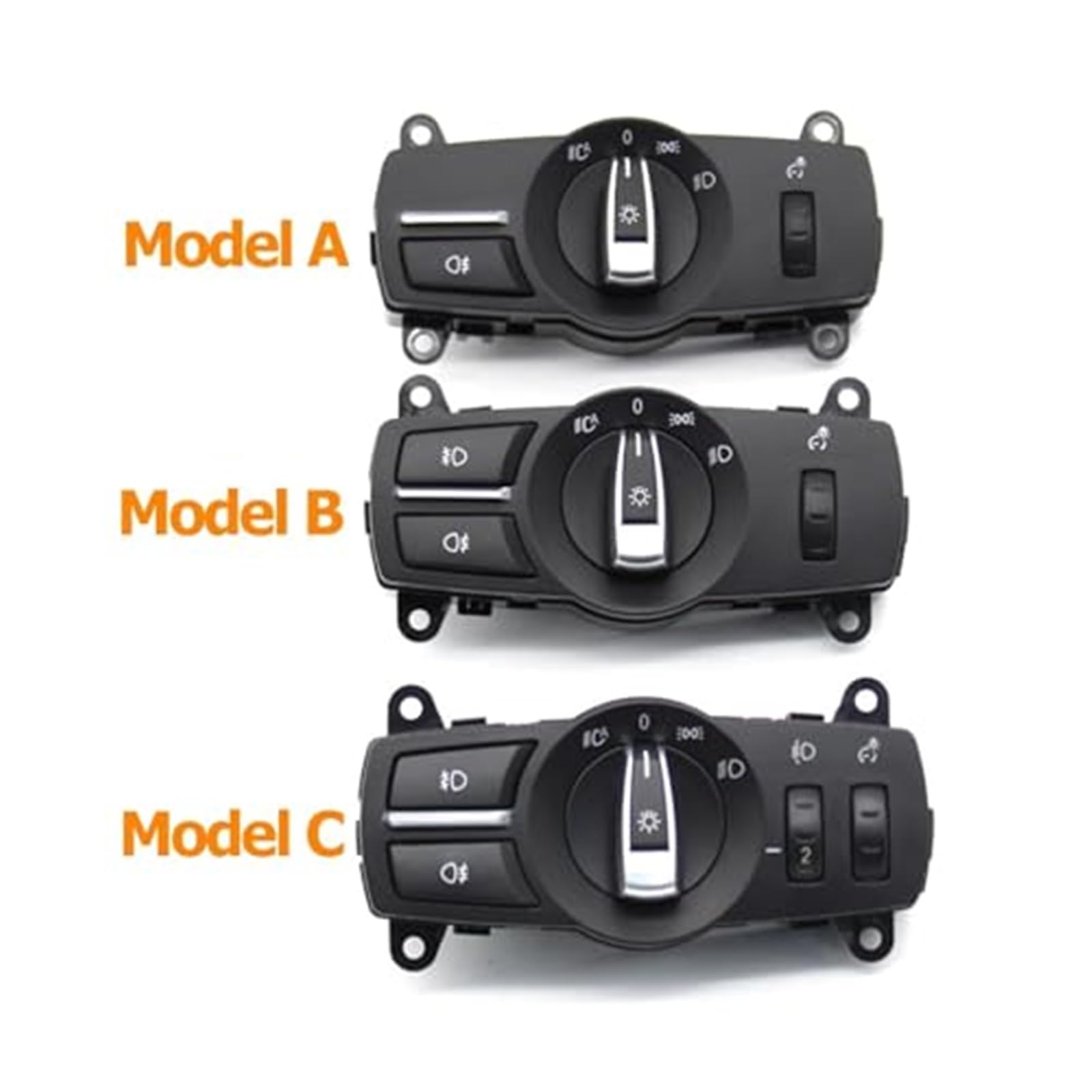 Conjunto de interruptor de faro delantero multifuncional