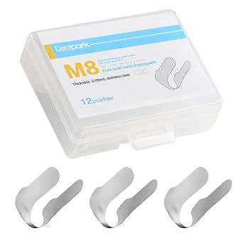 Dental Anterior Matrix Bands Curvature Matrix Bands for Proximal Anterior Restoration Materials Dentistry Oral Material12Pcs