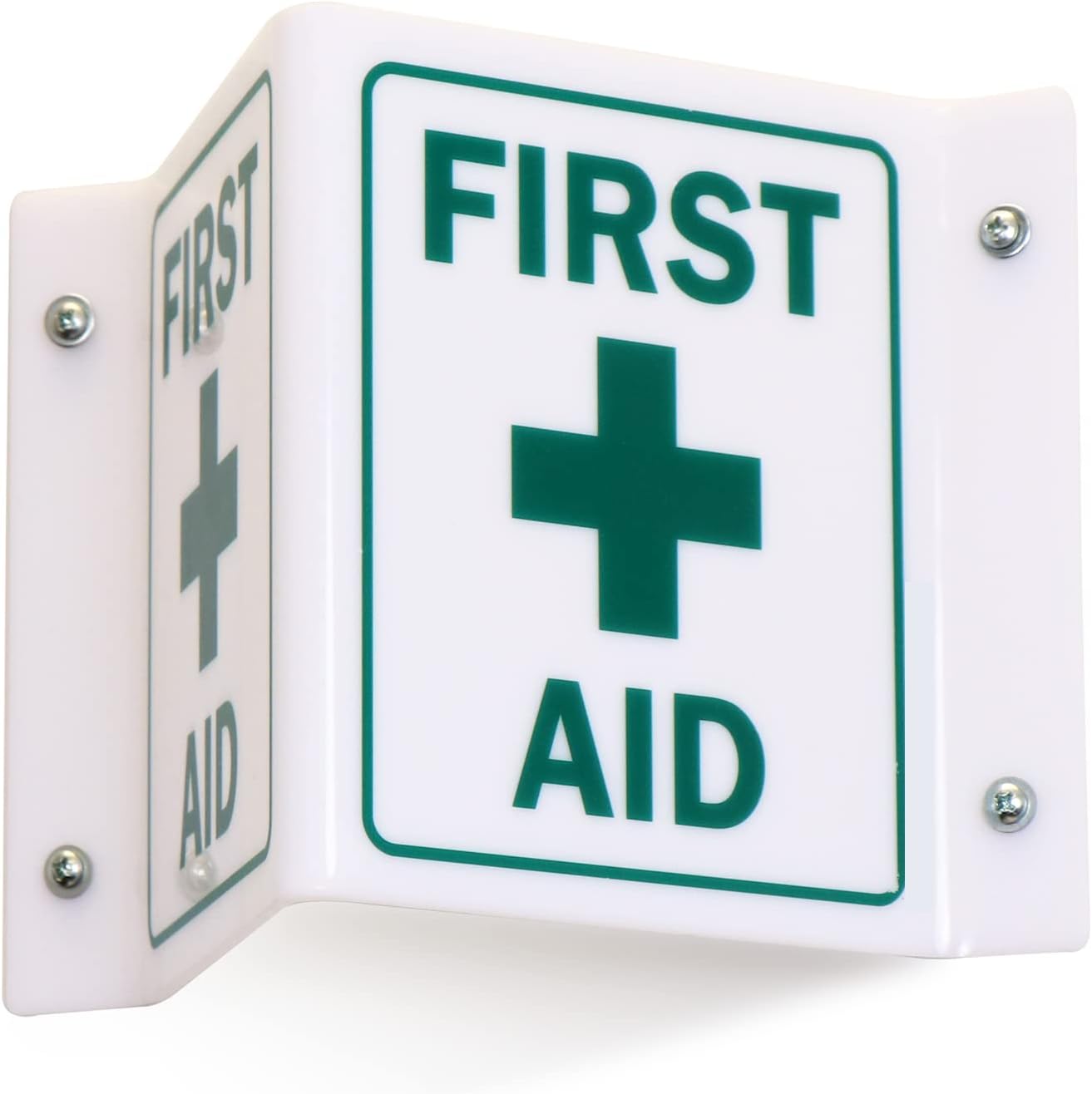 Projecting V-Sign : First Aid, PVC Water Proof Sticker Fixed on SunBoard