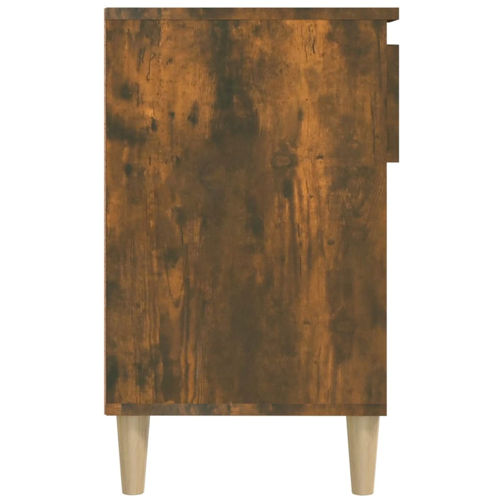 Homgoday Scarpiera Rovere Fumo 102x36x60 cm in Legno Multistrato, Arredo Mobili Scaffale Portascarpe Organizzatore per Scarpe Stoccaggio Salva Spazio per Corridoio