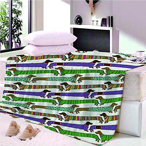 KABANRU-Impresión 3D Manta Manta De Franela Manta para Sala De Estar para Cama Muchos TamañOs Y Colores Diferentes Polar De Estaciones Mantas para Sofas Manta para Adultos 180X200cm，Perrito