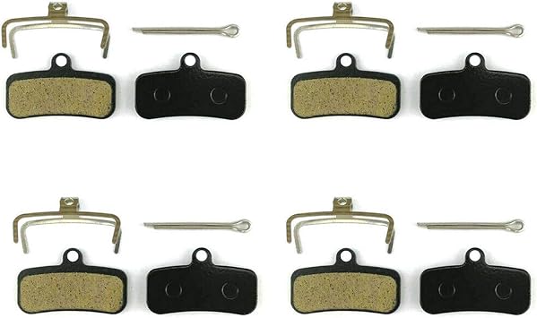 4 Pairs MTB Bike Bicycle Disc Brake Pads for Shimano Saint M810/M820 Zee 640