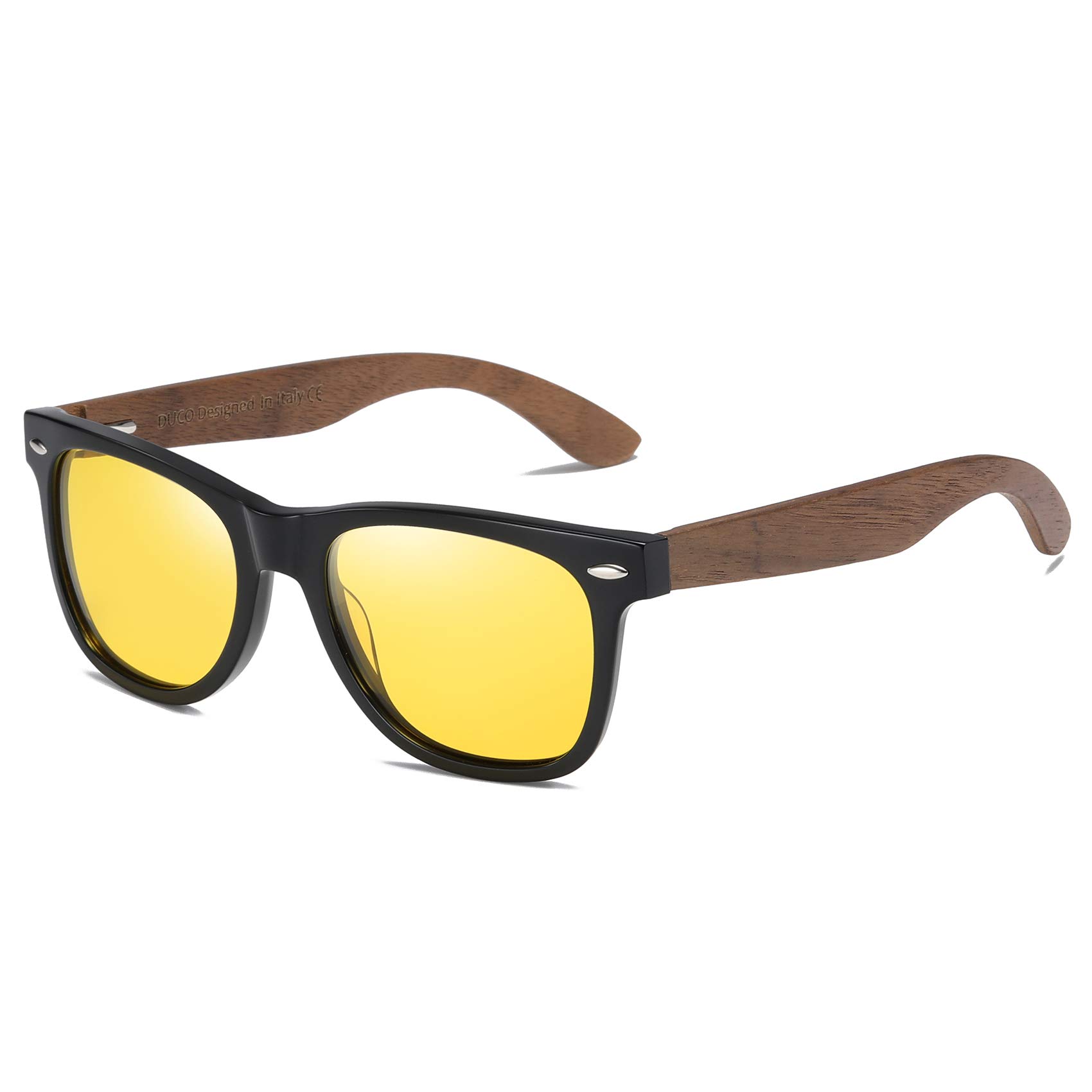 DUCO Night-vision Glasses Polarized Night Driving Men's Shooting Glasses