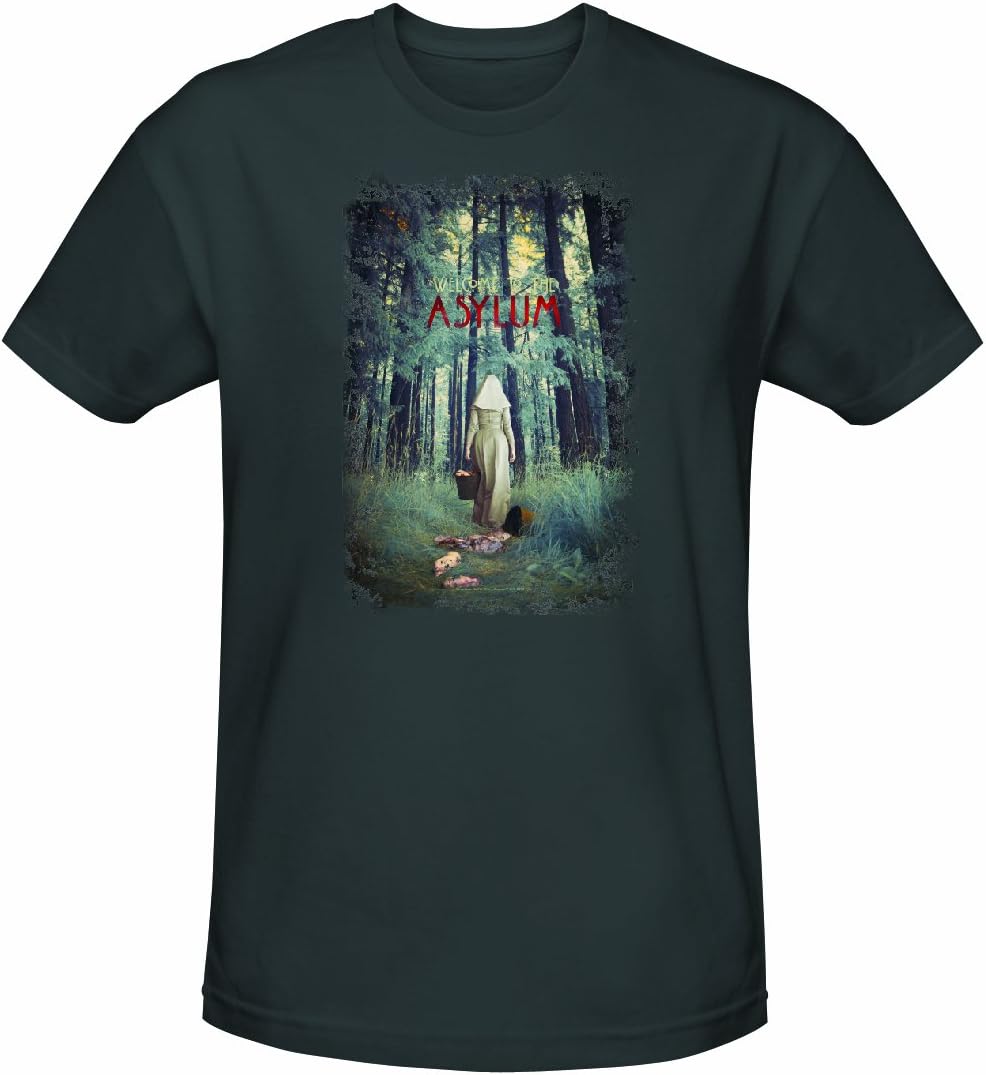 American Horror Story Asylum Woods T-Shirt - Grey