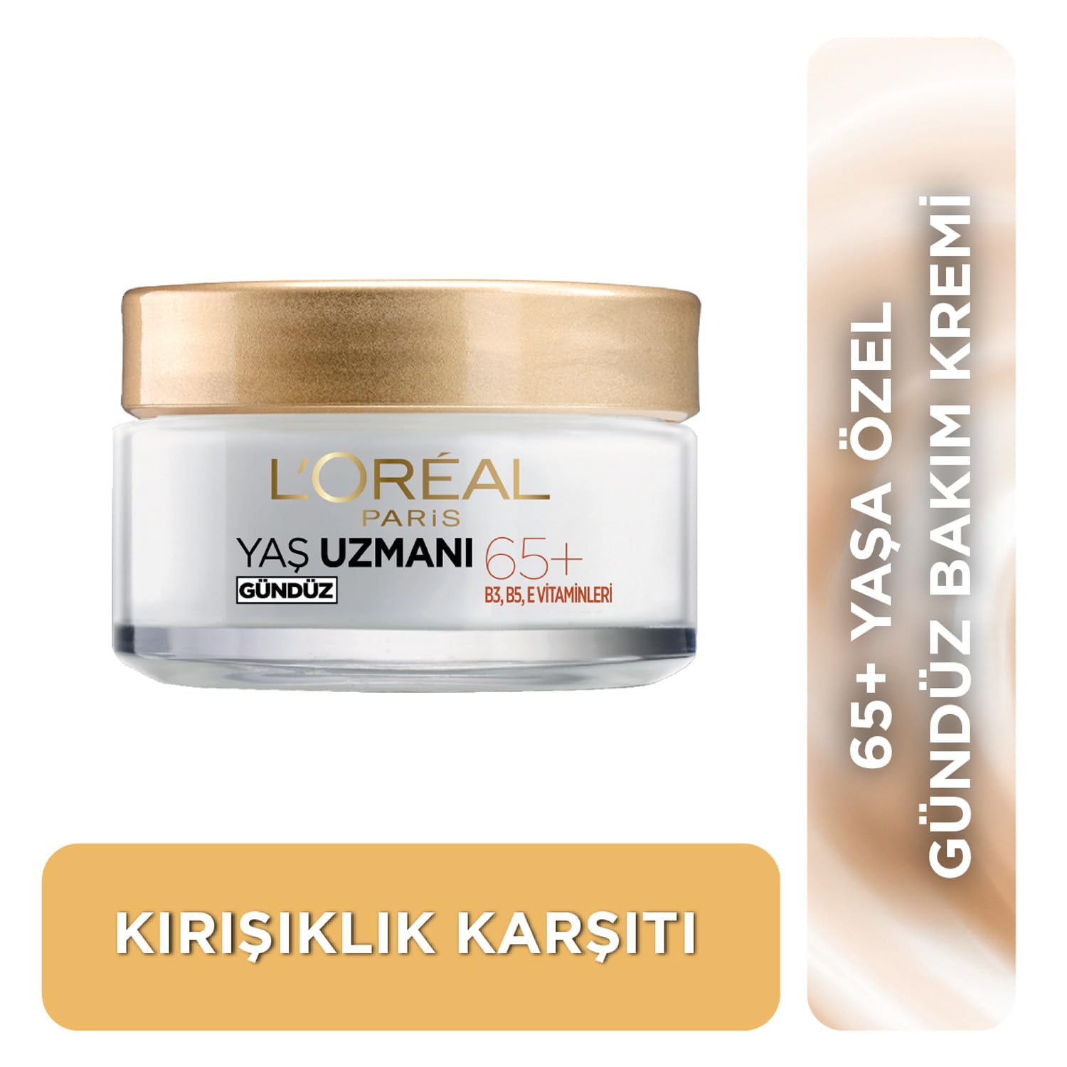 L'OREAL PARIS Yaş Uzmanı 65+ Kırışıklık Karşıtı Besleyici Krem