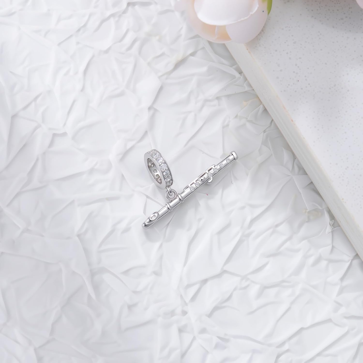 PROESS Moon/Sunflower/Butterfly/Cat/Dog Charm 925 Sterling Silver Dangle Charm for Necklaces, Bracelet Pendant Beads Jewelry Gifts for Women