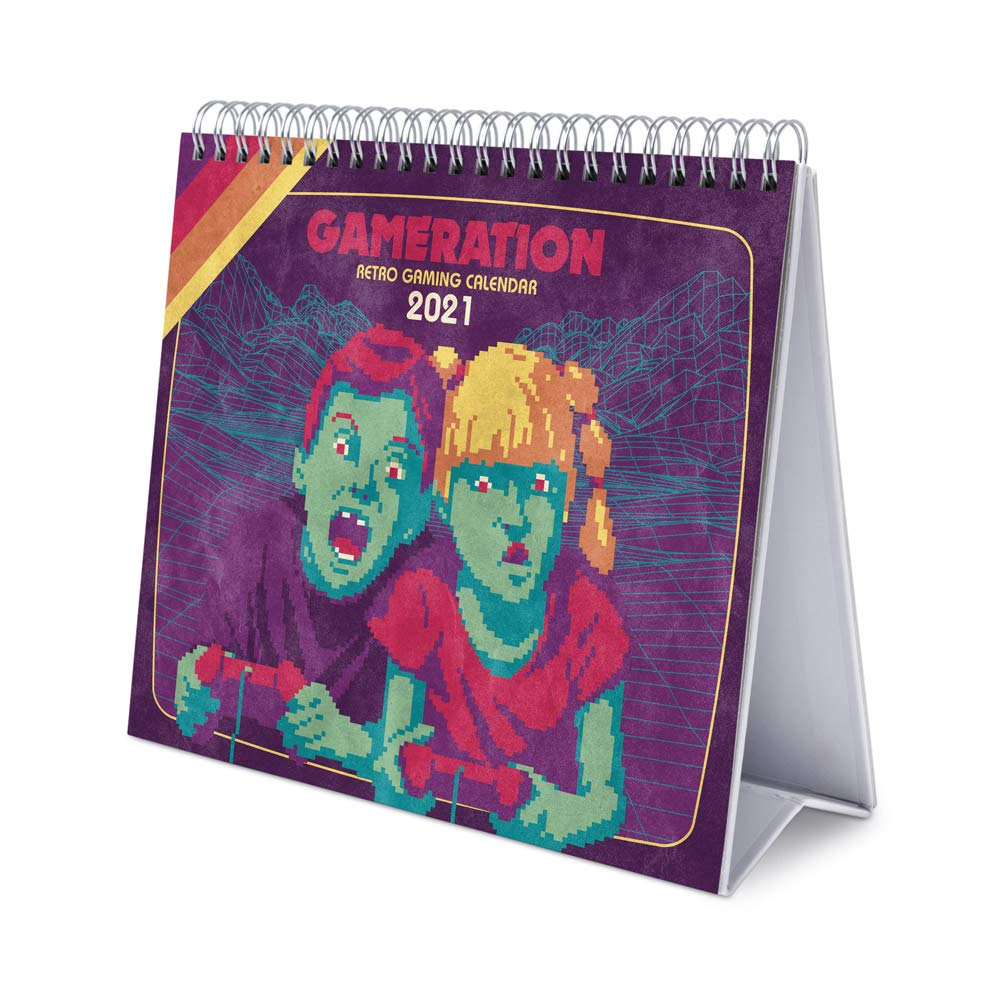 Grupo Erik Gameration 2021 Desk Calendar - Desktop Calendar 2021