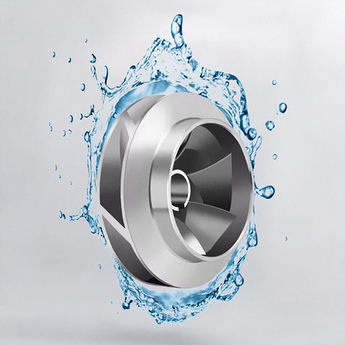 GREENCUT BA370C - Bomba de agua eléctrica de 370 W (0,5 CV) con caudal máximo de 36 L/min y altura de bombeo de hasta 38 m. Fabricada en acero inoxidable con protección IP44, extraer agua