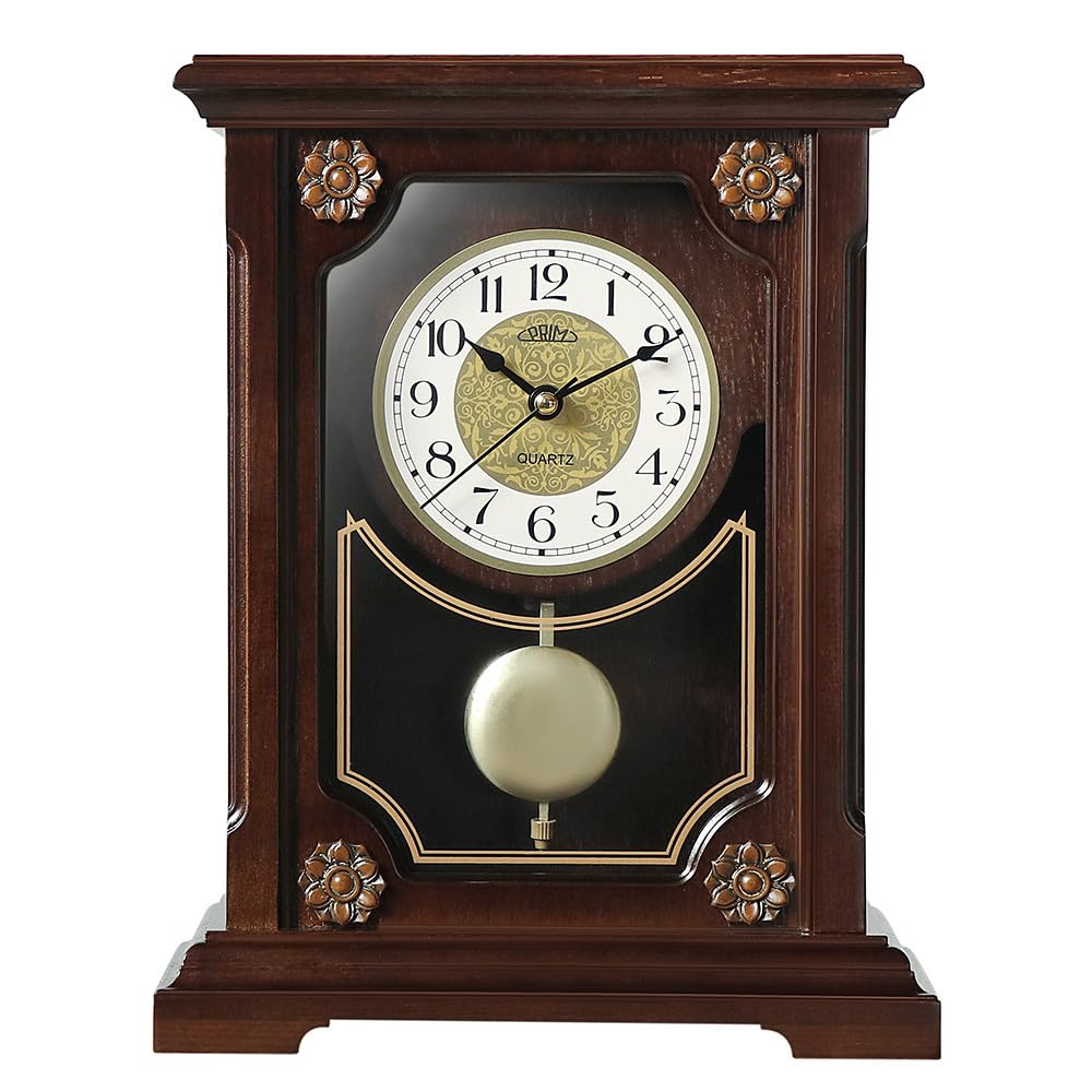 Tafelklok Romeinse numerale tafelklok licht luxe home decor