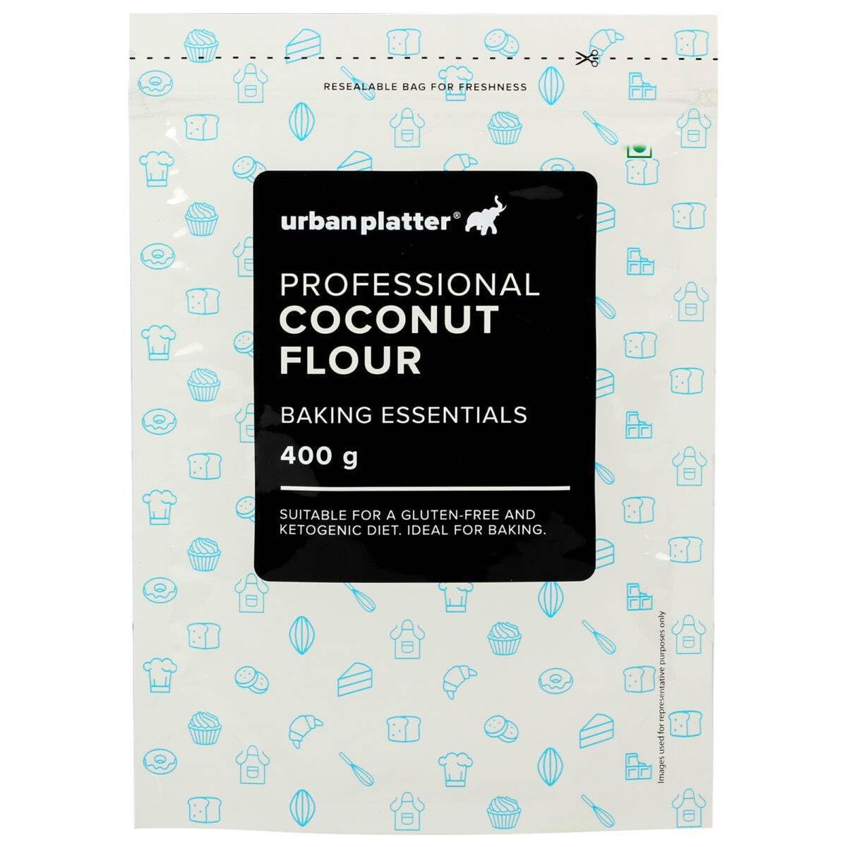 Urban Platter Coconut Flour, 400 g