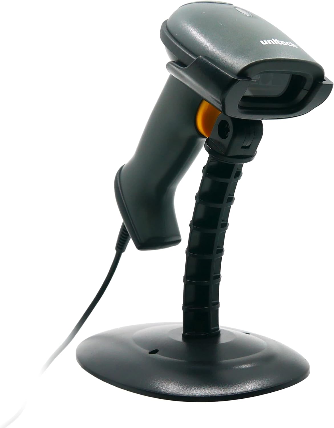 Unitech America 2D Imager Barcode Scanner, USB Wired, Read 3mil barcodes, PDF417, QR Code, Data Matrix, Aztec Code, IP54, 1.5M Drop, Connect Smart Phone, Tablet, PC (MS838-2UCB00-SG)