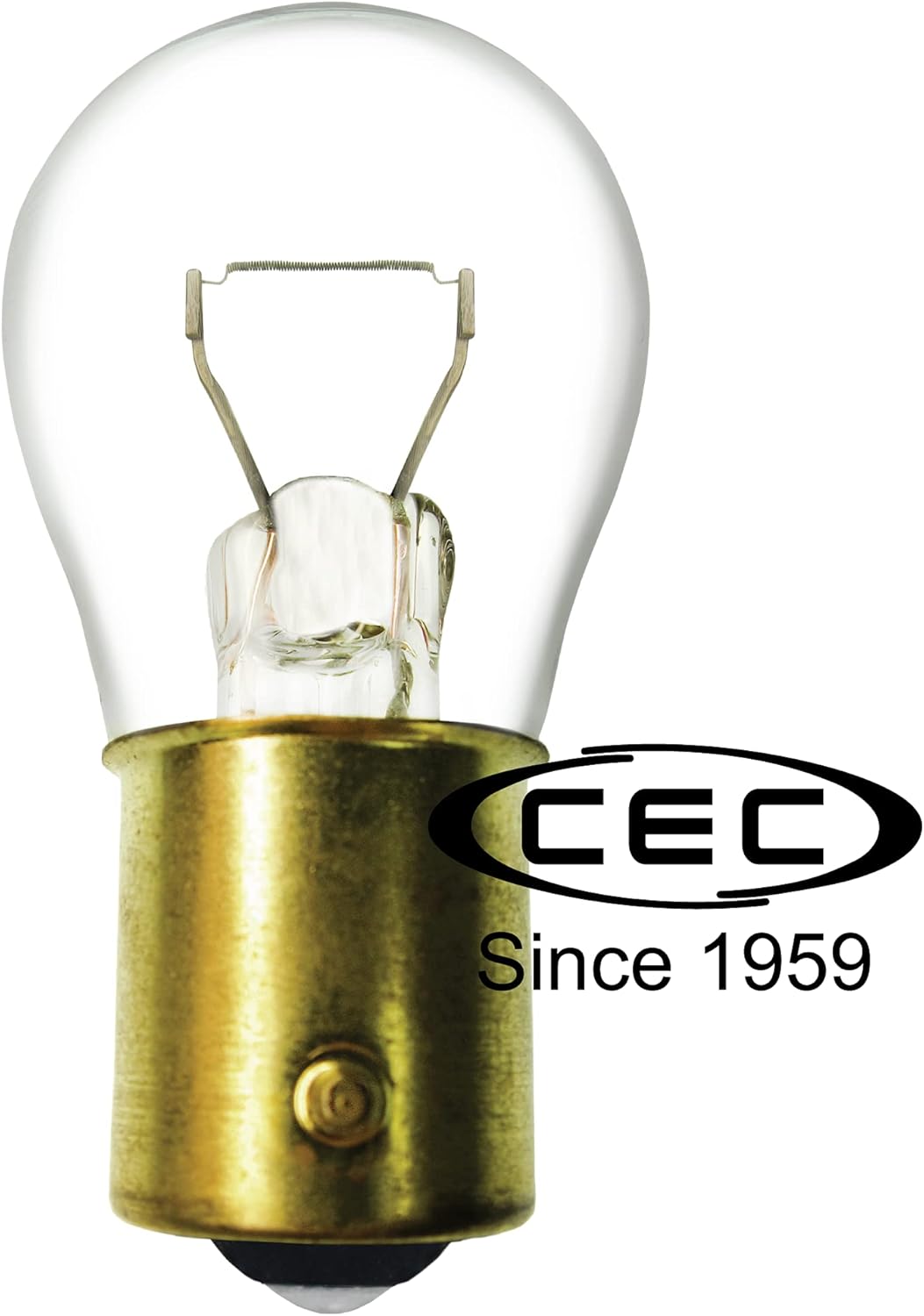 CEC Industries 93 Bulb, Used for Interior Lighting, Warm White Light, 12.8V, 13.3W, S8 Shape (10-Pack)