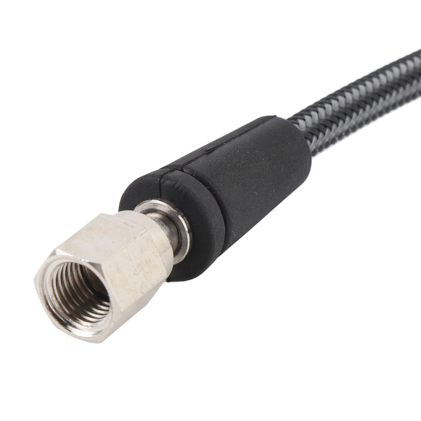 Dpofirs Manguera de Alta Presión para Buceo 80 cm Fibra de Carbono Tejida Flexible para Regulador BCD y Manómetro