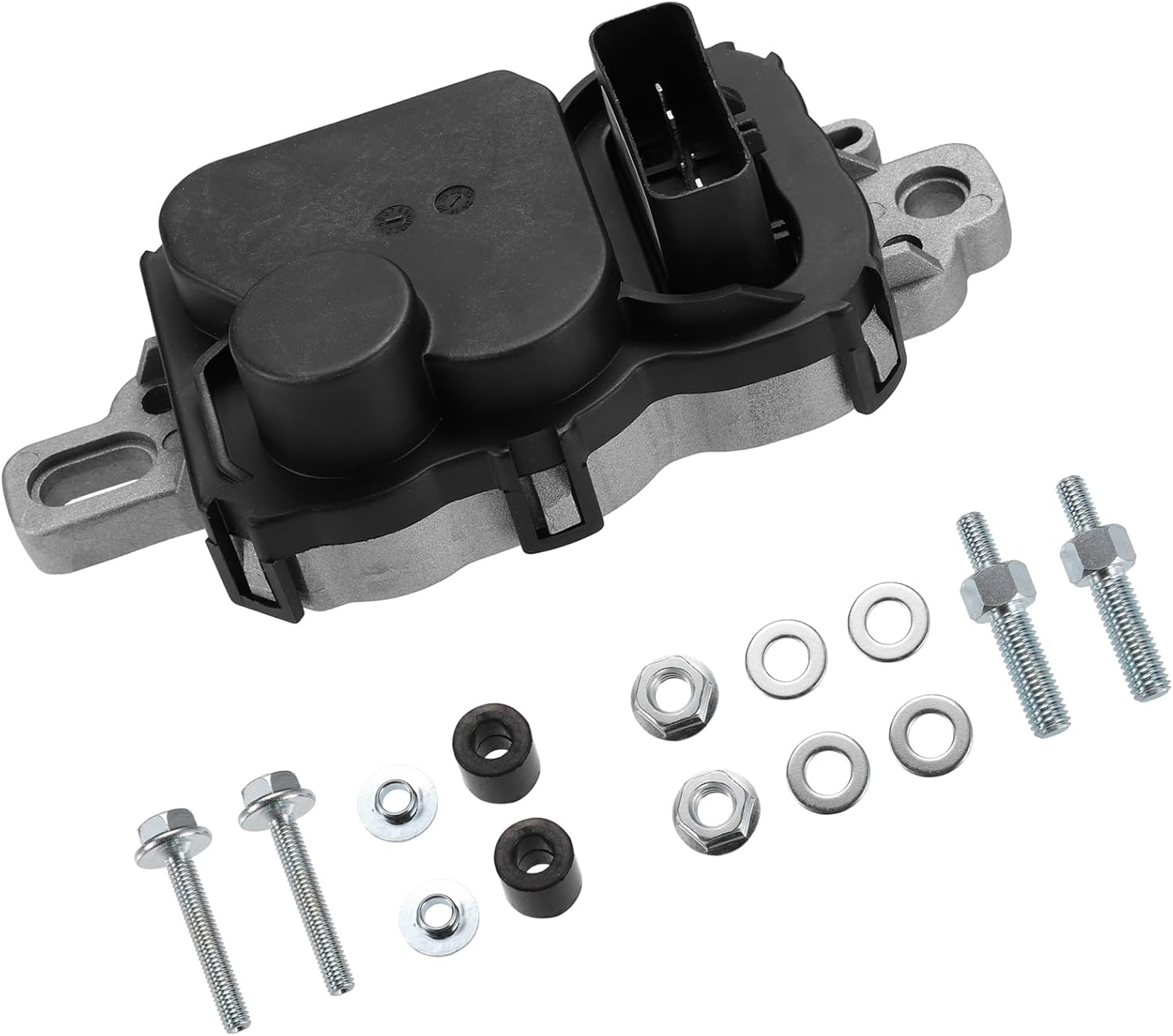 FPDM Fuel Pump Driver Module with Mounting Bolts, for Ford F150, for Lincoln for Mazda for Mercury, Fuel Pump Control Module, Metal, NO.4L2Z9D372BA, Silver Tone, 1 Set Replacement