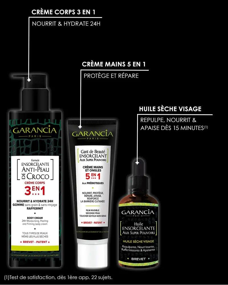 Garancia croco creme corps 400ml