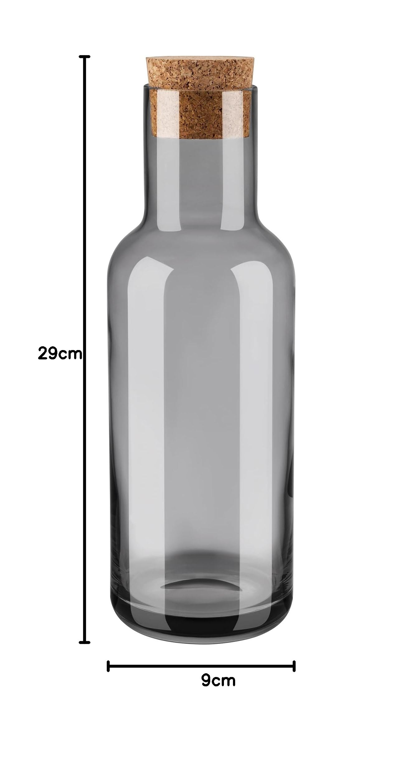 blomus Caraffa per acqua -FUUMI in vetro soffiato 1 litro (muschio)