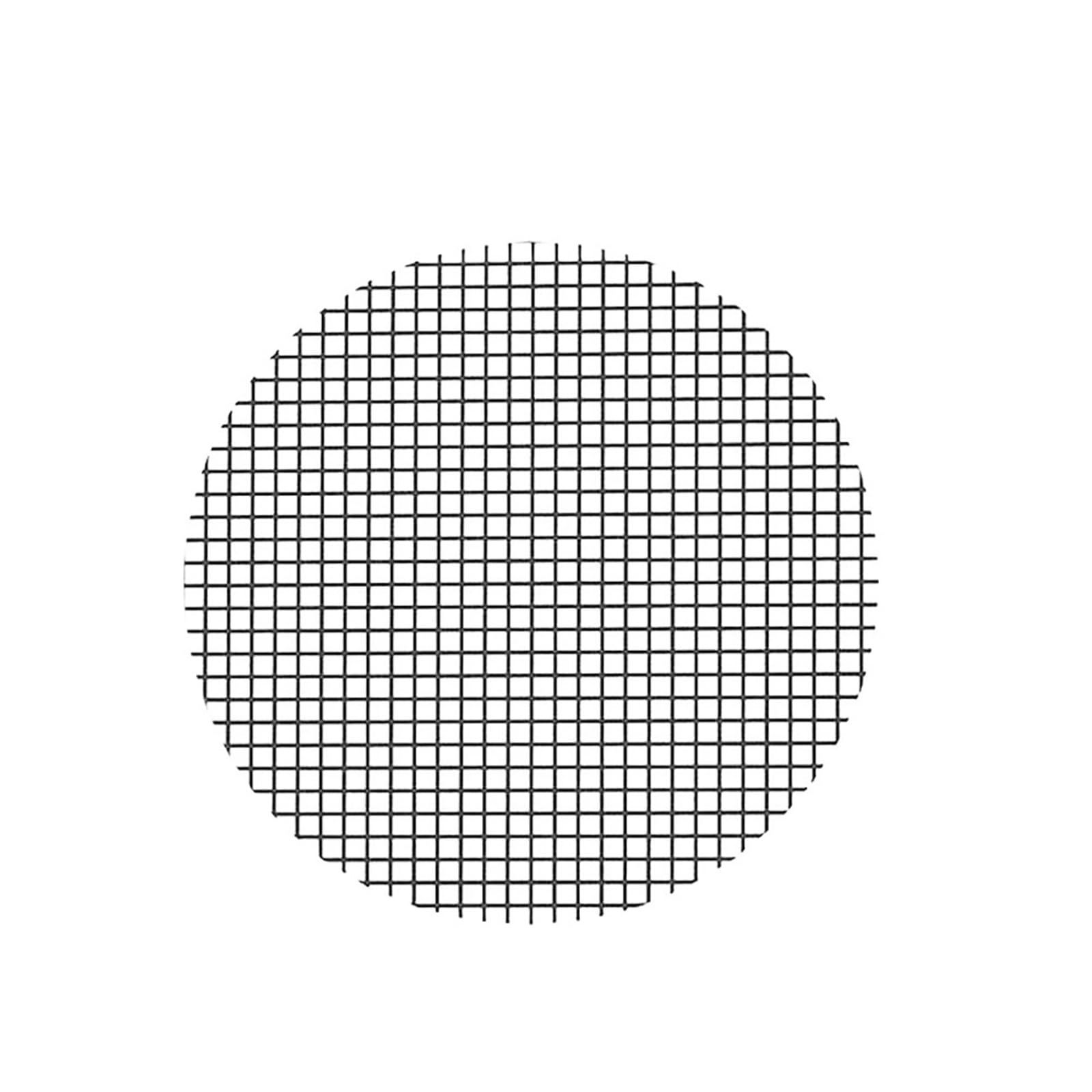 XIUsheUA Pot Bottom Grid Mat 100PCS Flower Pot Hole Mesh Pad Round Drainage Holes Screens Mat Prevent Soil Loss For Garden Plant Bonsai Bottom Grid Gasket for Gardening(7.5cm)