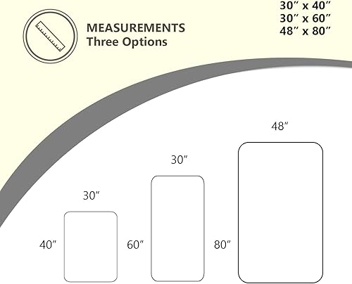 Miniatura 4 de NYOrtho Almohadillas de cama sintéticas esponjosas de piel de oveja hipoalergénicas, lavables para circulación de aire de 30 a 60 pulgadas
