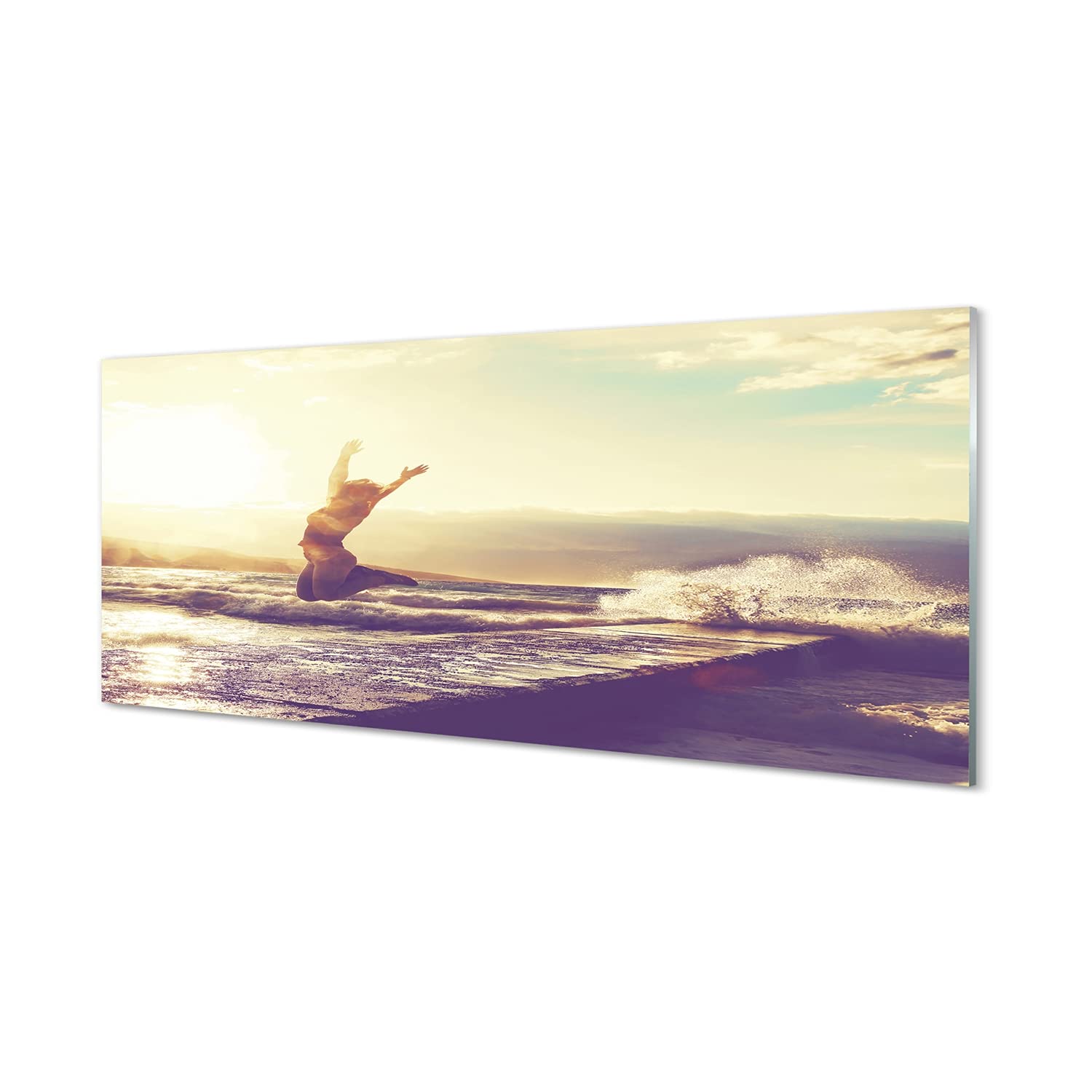 Tableau déco chambre pour créer une ambiance zen avec ciel et mer Tulup