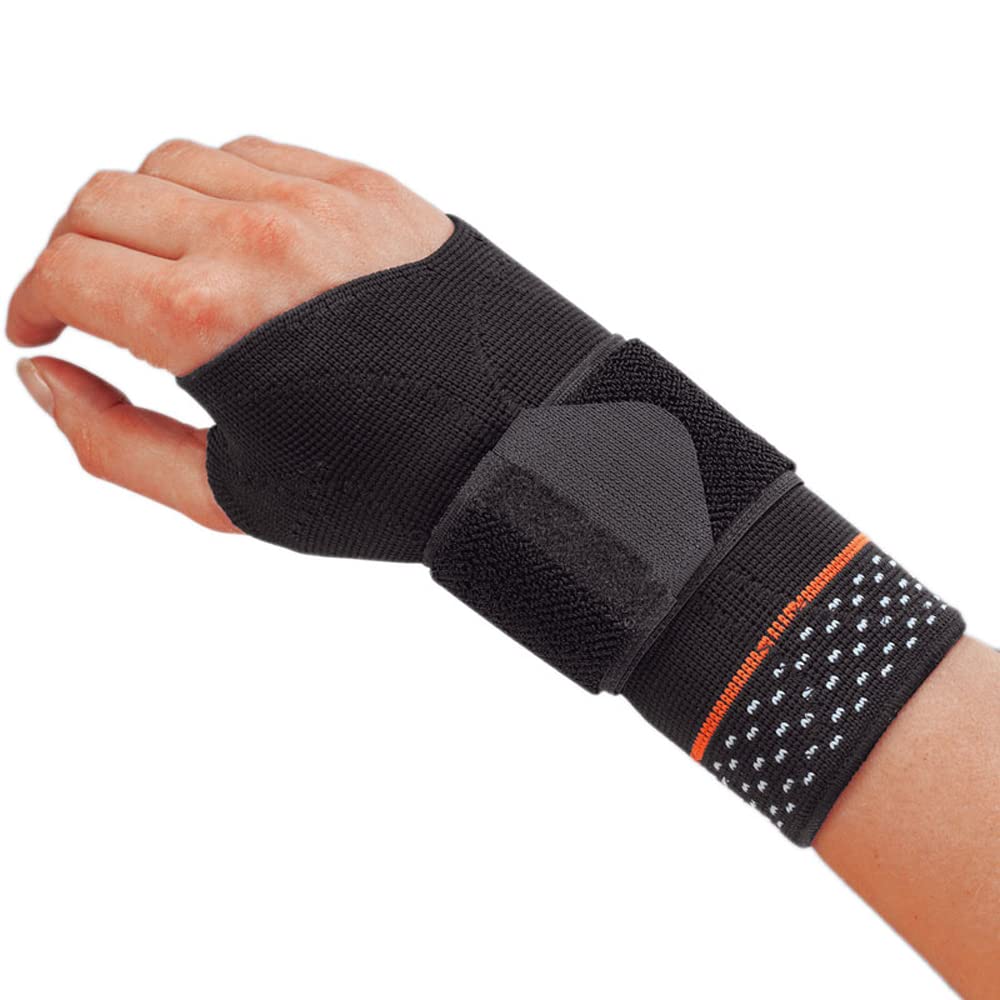 SPORLASTIC MANUDYN Handgelenkband. rechts Größe M schwarz -col.07057, 1 Stück