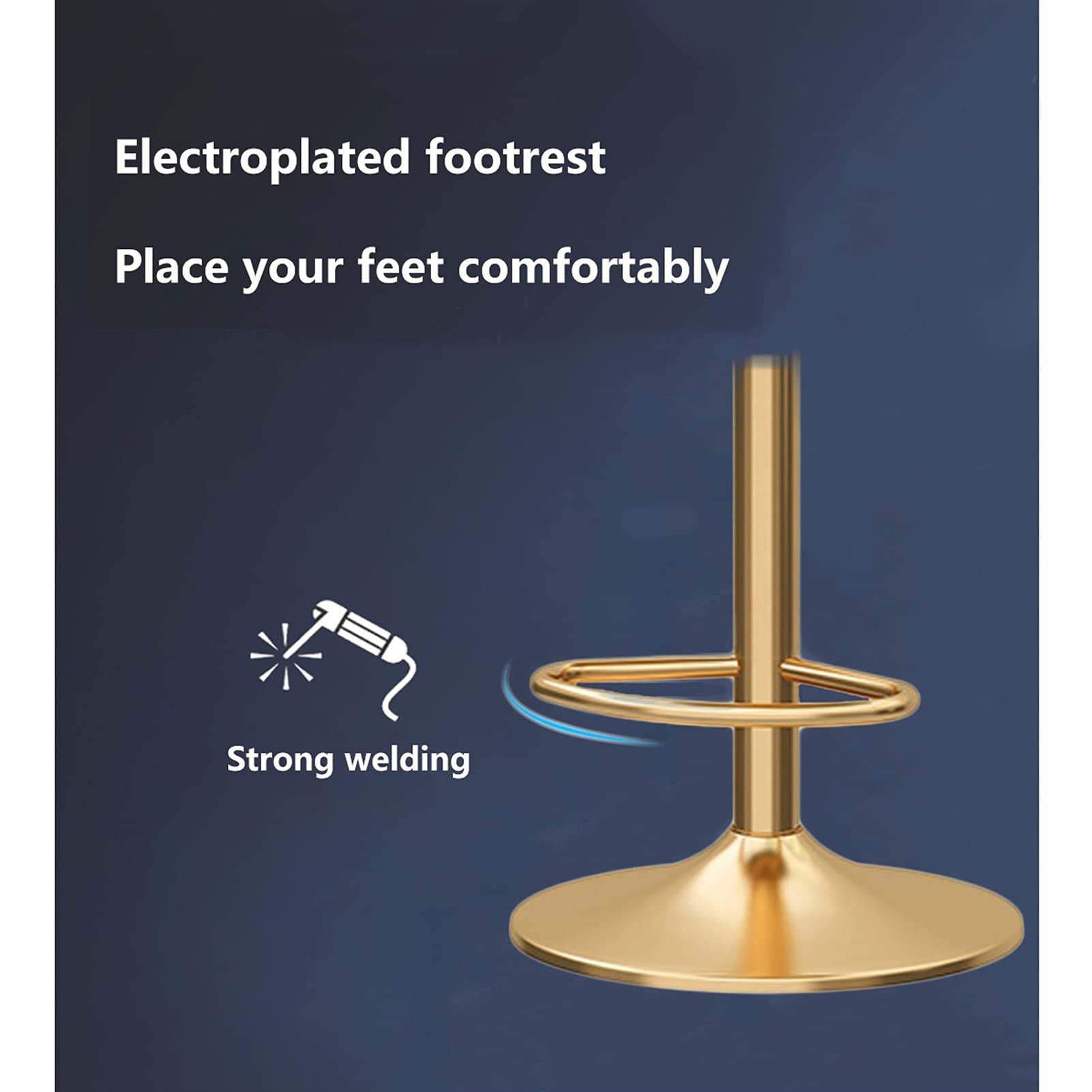 Amazon.co.jp: バースツール バースツール 2個セット、回転高さ調節