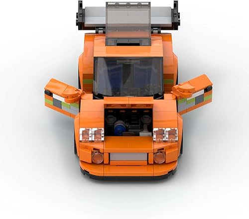 Miniatura 6 de MIKEMENG 367pcs MOC Speed Champions Racing Car Sports Model Garage Sets Building Blocks Famous Racers City Vehicle Technique DIY Ladrillos Juguetes