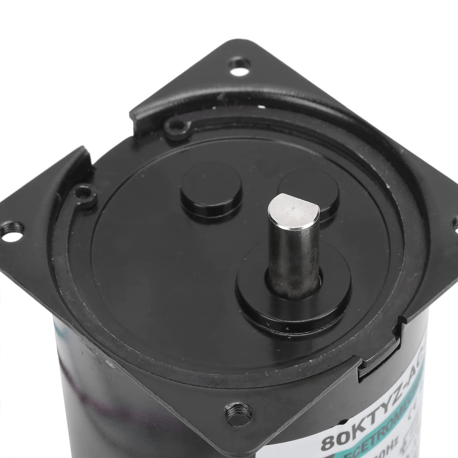 AC Synchronous Motor, Permanent Magnet, Kapazität, Bausatz, CW CCW, niedrige Drehzahl, hohes Drehmoment, Metallgetriebe, 60W, XD80KTYZ für Mikromaschinen, CNC Werkzeugmasc (110 U/min AC220V)