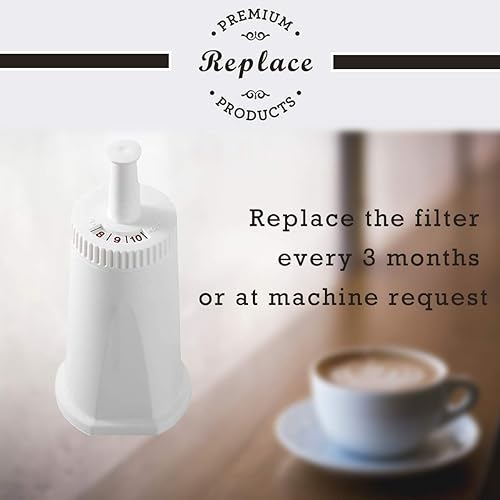 Miniatura 6 de Paquete de 4 filtros de agua de repuesto compatibles con Breville Sage Claro Swiss para Oracle Barista Bambino Espresso Cafetera Parte