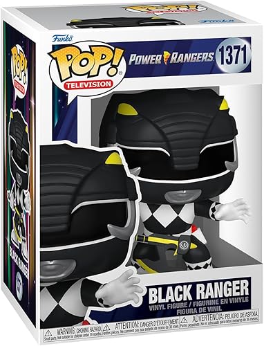 Funko POP! TV Mighty Morphin Power Rangers 30th Anniversary - Black Ranger - Power Rangers TV - Figura de vinilo coleccionable - Idea de regalo -