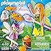 PLAYMOBIL Huevos-9208 Hada con Varita Mágica y Flor, Multicolor (9208)