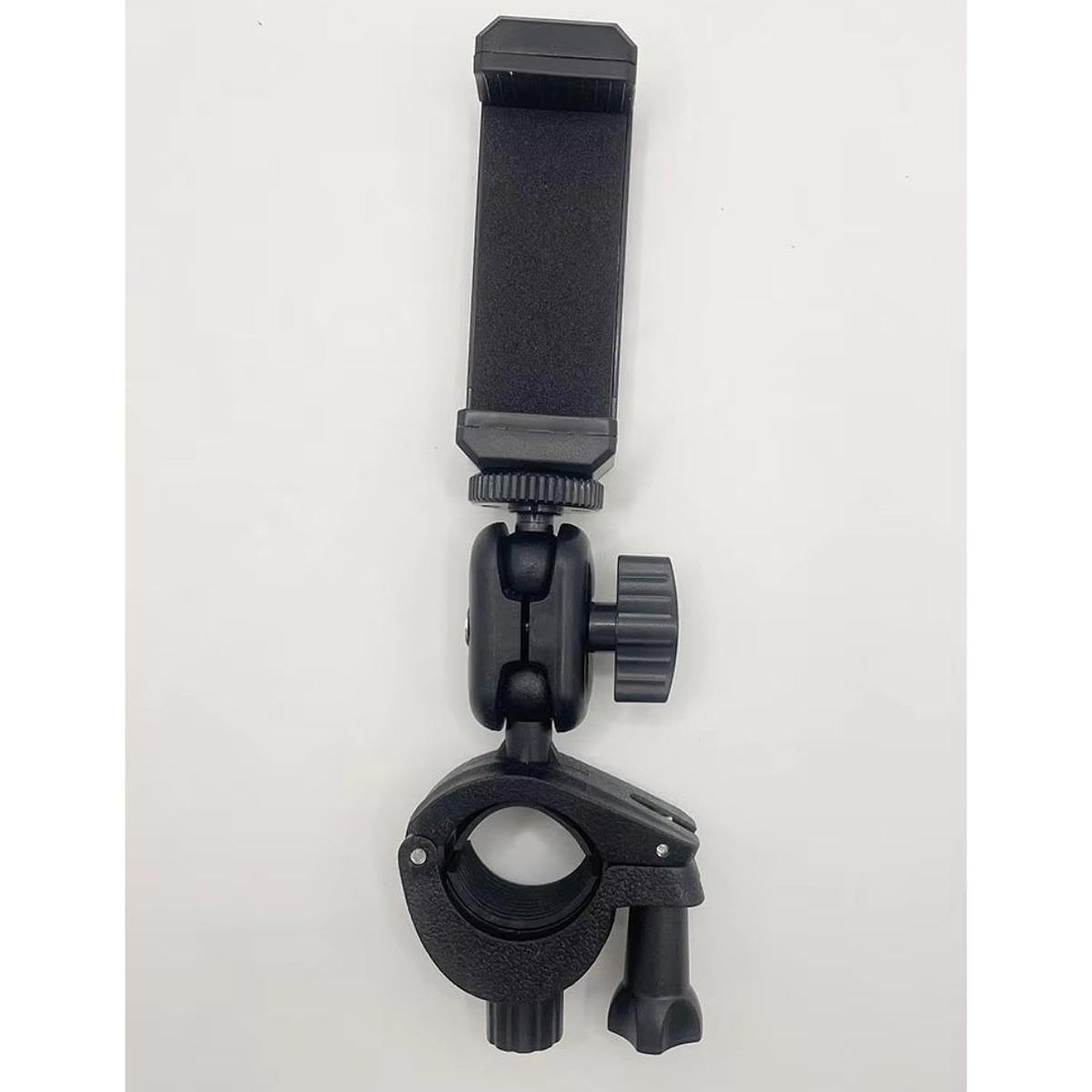 Marching Band Music Lyre Phone Holder for Trompete Clarinet Saxophon Oboe with 360° Rotation Adjustable Mount - Black