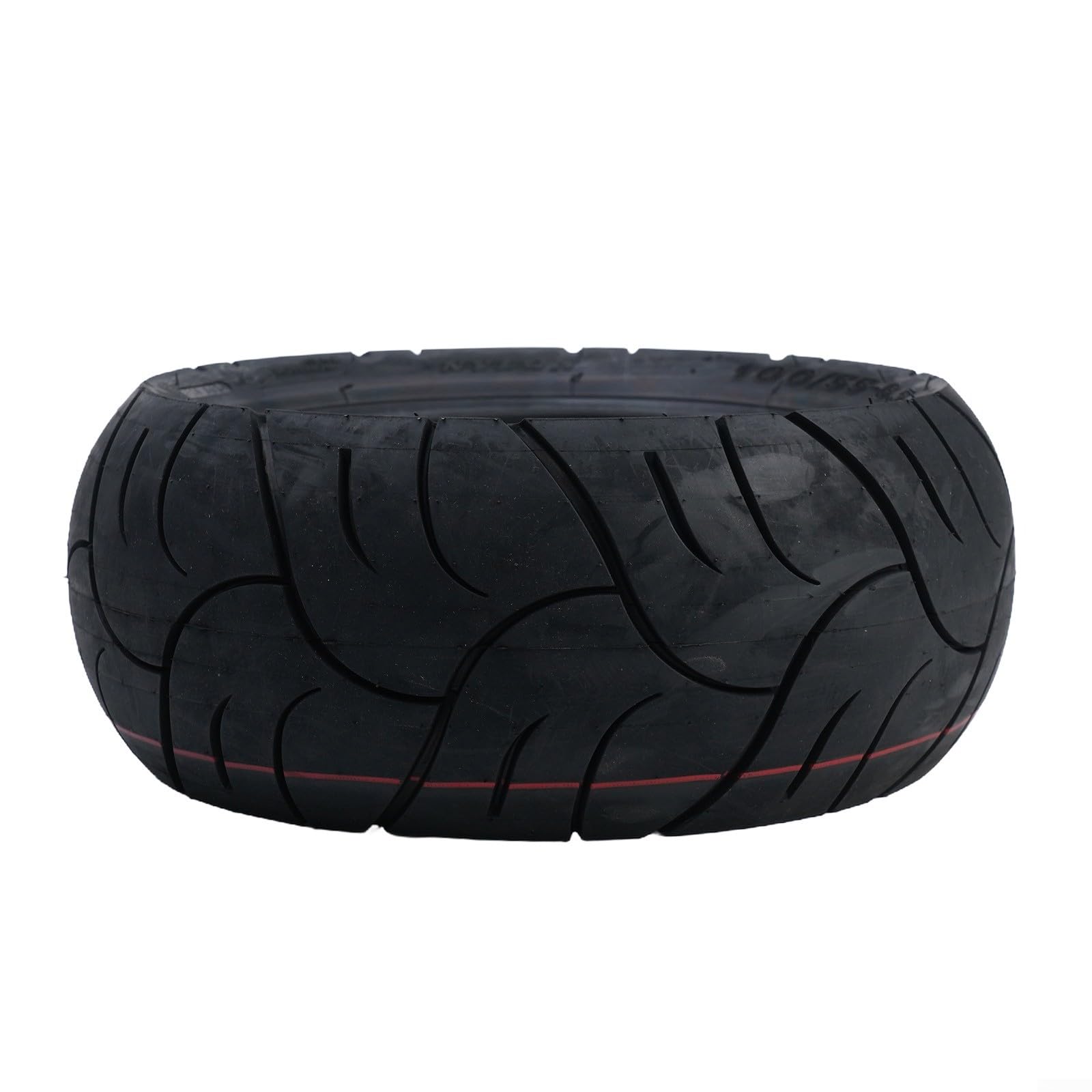 Pneumatico senza camera d'aria da 11 pollici 100/55-6,5 per Dualtron Ultra2 per scooter elettrico Kaabo Shock Absorption Gomma di ricambio nero 265x104mm Facile installazione Lunga durata della vita