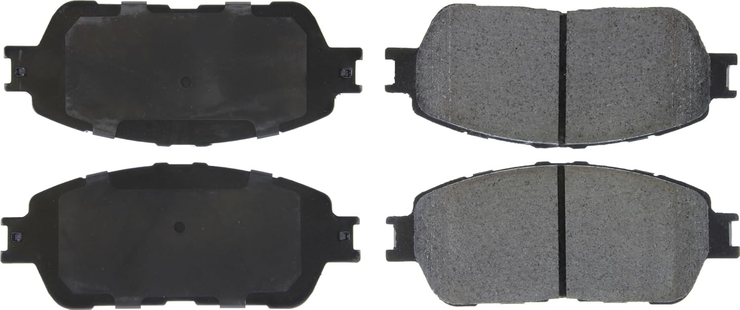 Centric 105.09061 Posi Quiet Premium Ceramic Disc Brake Pad Set with Shims For Select Toyota and Lexus Model Years
