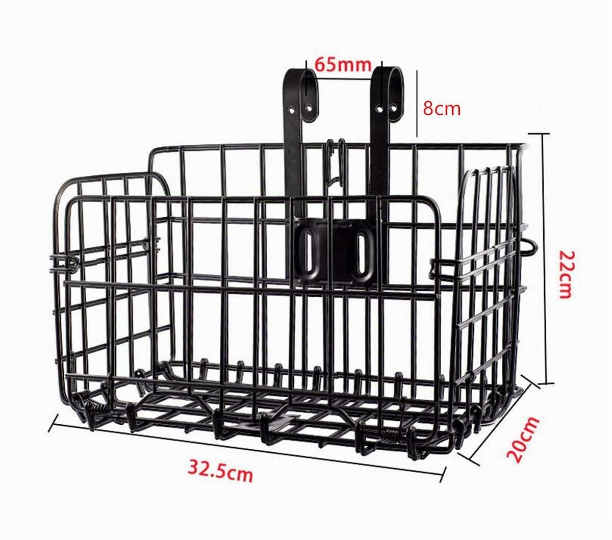 ETOPARS Pliage détachable de Panier de vélo accrochant arrière Avant pour Le vélo de Montagne