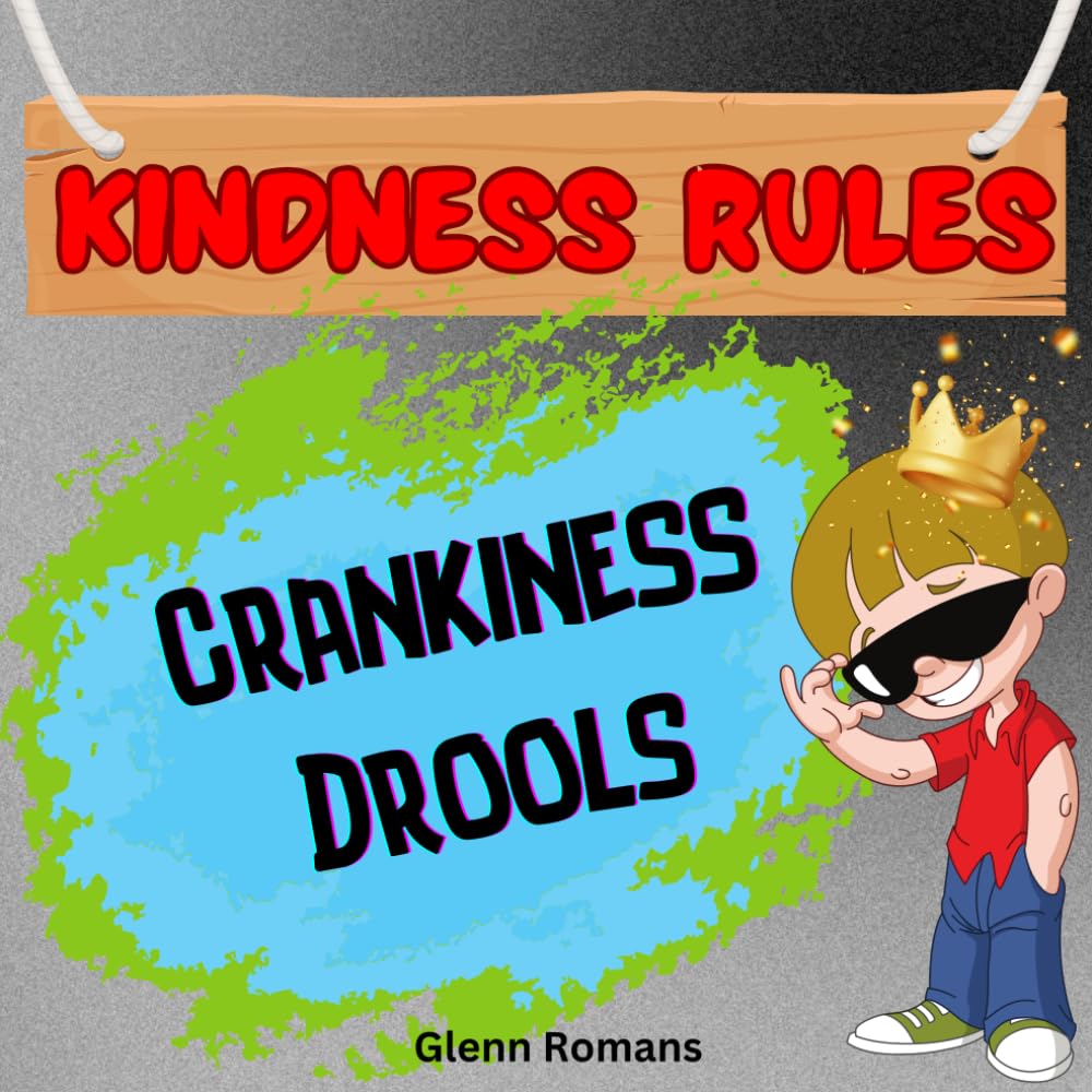 Kindness rules Crankiness drools. A children's book teaching values