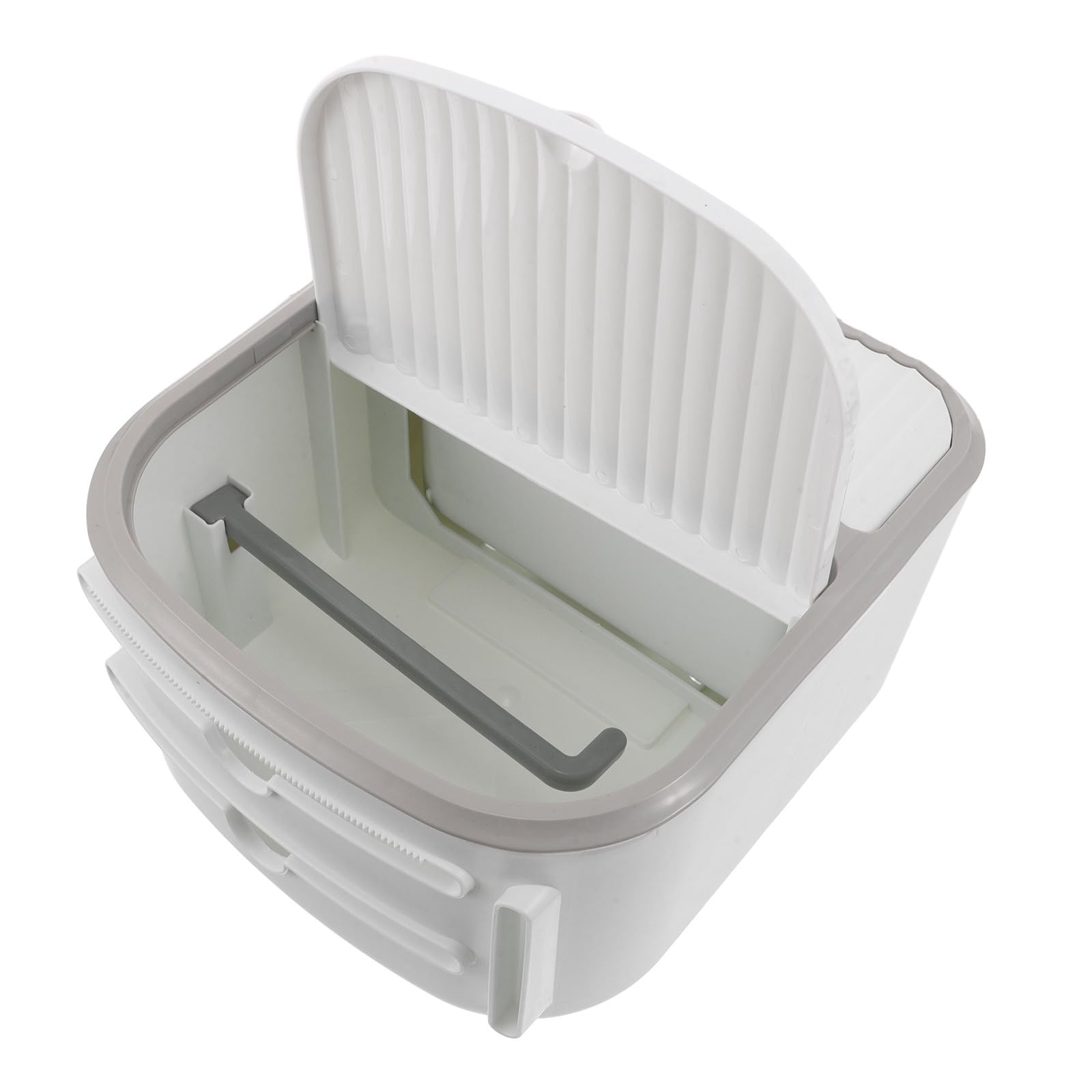 Dispenser di Carta Igienica da Parete Bianco in Plastica