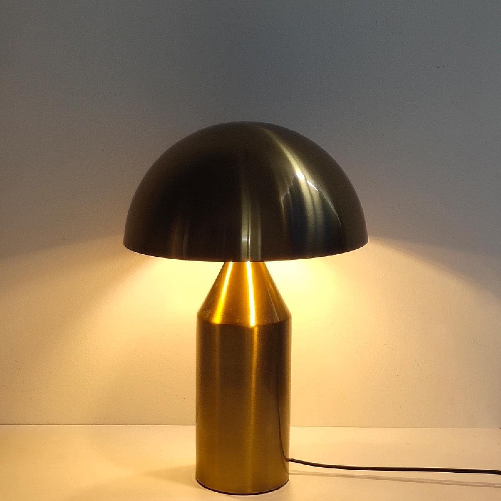 Schwarz Weiß Gold Tischlampe Kreative Pilz Tischlampe Für Schlafzimmer Arbeitszimmer Wohnzimmer Dekoration Schreibtischlampe