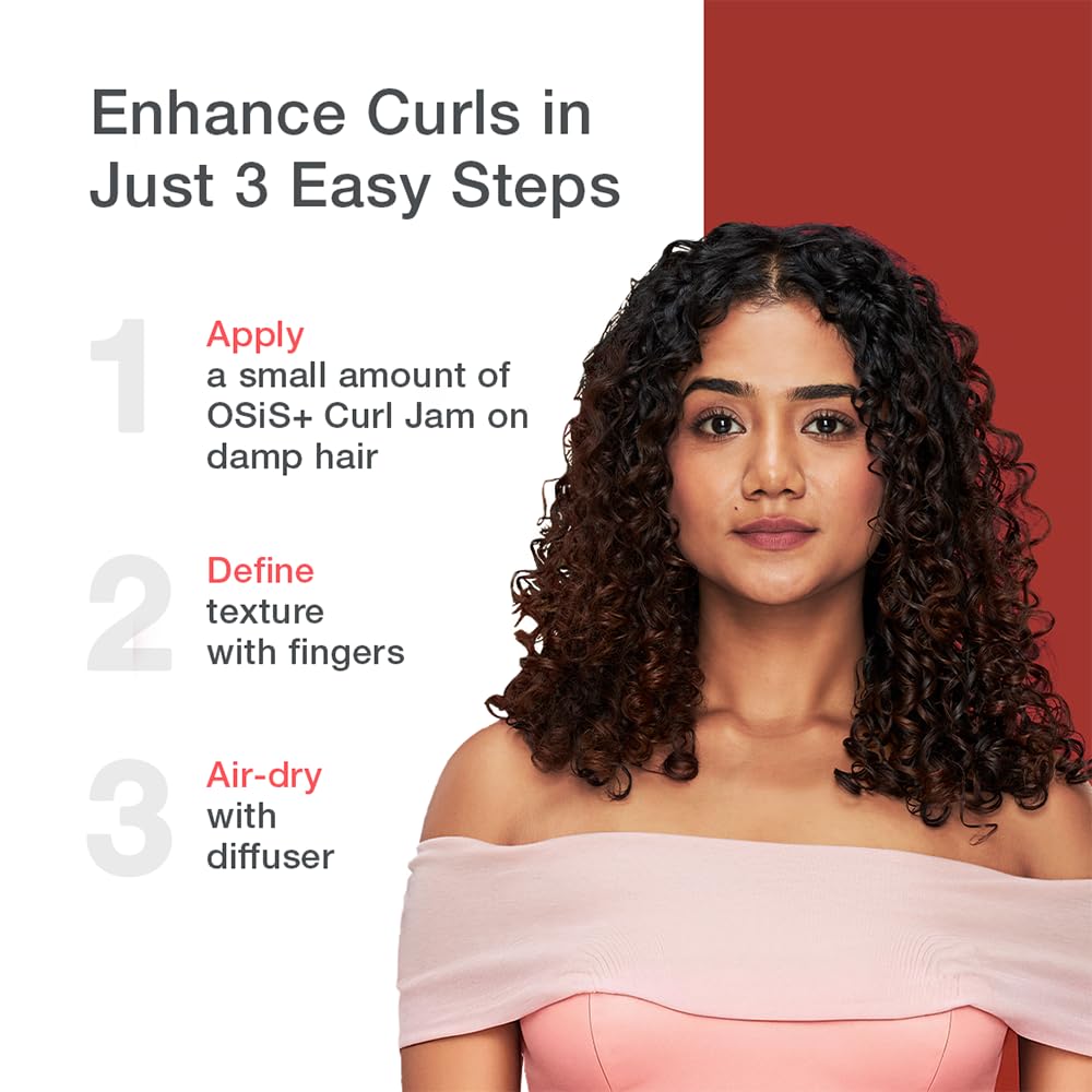 OSiS+ Bounty Balm - Rich Curl Cream for Frizz Control & Natural Texture - Image 6