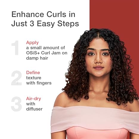 OSiS+ Bounty Balm - Rich Curl Cream for Frizz Control & Natural Texture