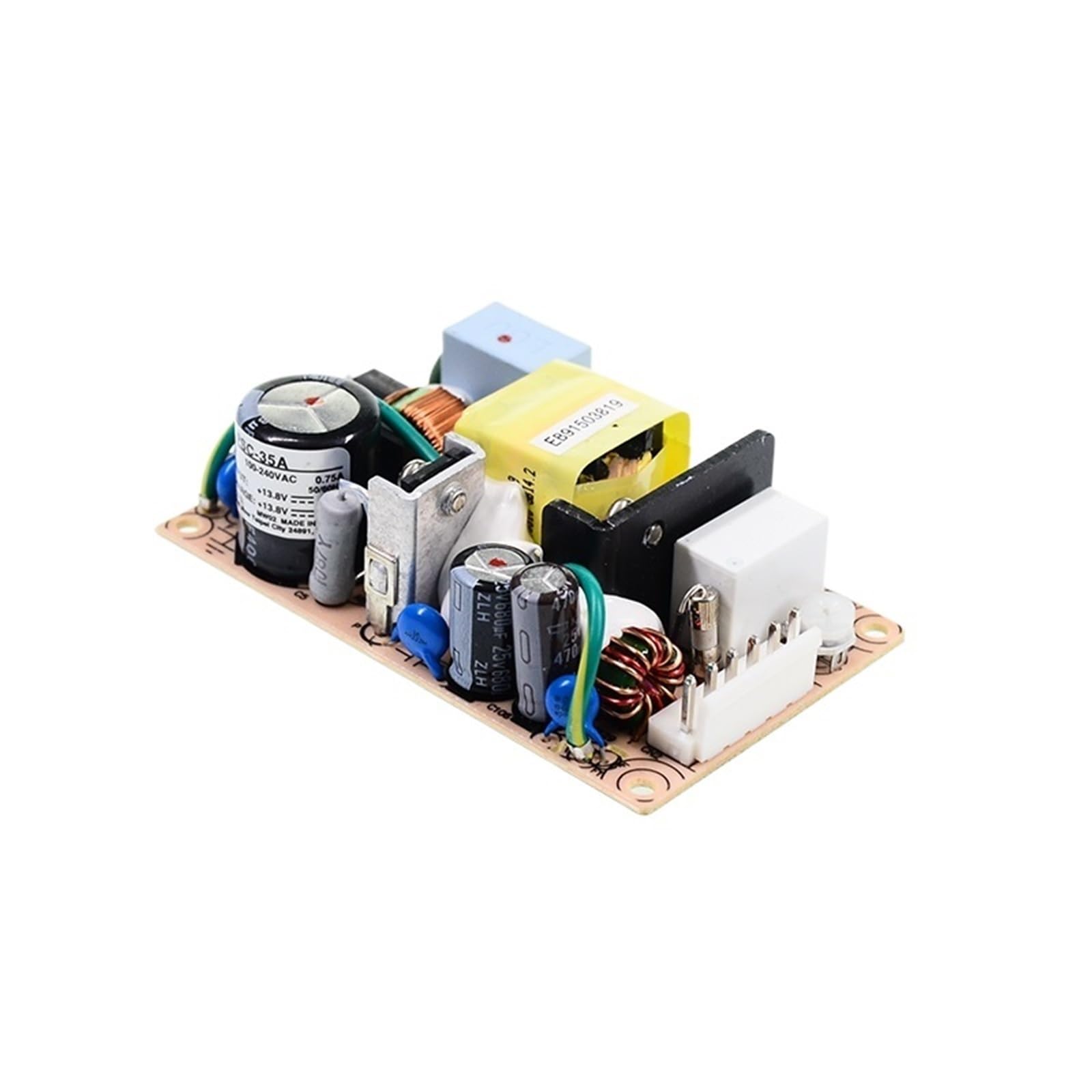 1 x seria PSC-35 DC13.8V DC27.6V 35W Pojedyncze wyjście z ładowarką (funkcja UPS) Zasilacz PCB (PSC-35A)