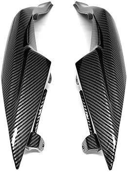 Compatible with Kawasaki ZX-6R 2009-2012 Rear Tail Side Seat Cover Fairing Cowl Hydro Dipped Carbon Fiber Finish