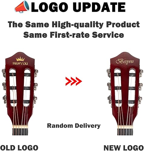 Miniatura 8 de Guitarra acústica de viaje para principiantes de 38 pulgadas, kit básico de iniciación, sintonizador, cuerdas de cejilla, bobinadoras, púas de