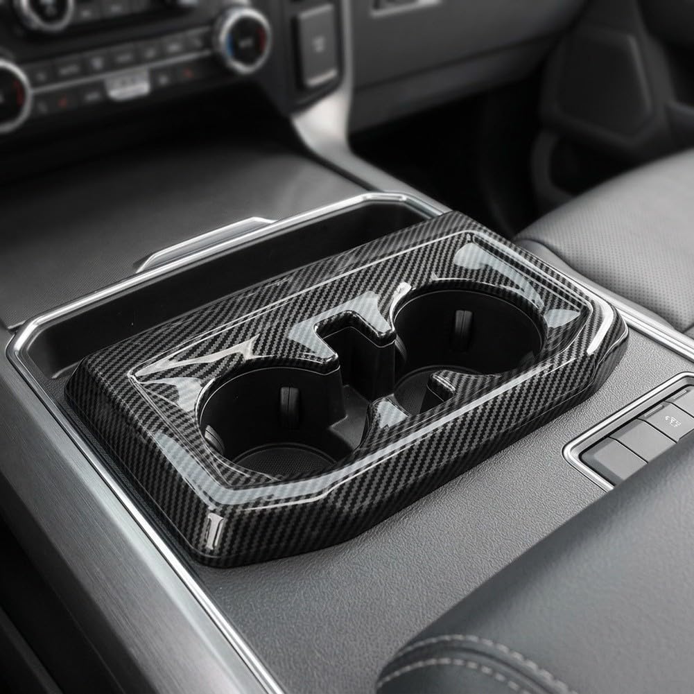 Carbono Portavasos para f150 2020-2023 Carbono Portavasos para