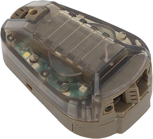 Miniatura 2 de CHICIRIS Luz militar para casco, luz de señal de supervivencia militar, nailon antideslizante impermeable para exploración al aire libre
